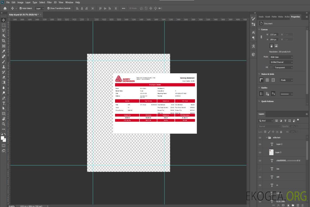 Modèle de fiche d'employé d'une entreprise d'emballage américaine au format Word et PDF, version 2 template Modèle de fiche d'employé d'une entreprise d'emballage américaine au format Word et PDF, version 2 template